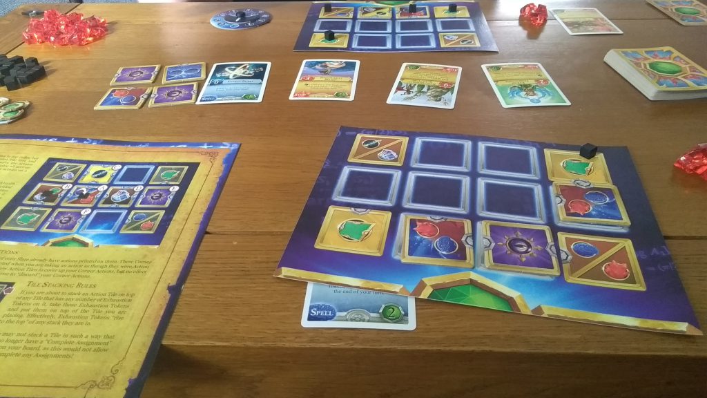 A Photo of magic academy boardgame for Wellness Challenge 2019: Day 4